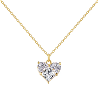 Collar Mujer in Plata Cubic Zirconia NFPWG01